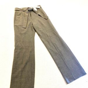 NWT J. Crew wool blend grey pants